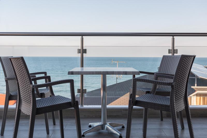 Ammos Beach Seaside Luxury Suites Hotel Olympiaki Akti Bagian luar foto